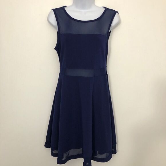 Express Dresses & Skirts - Express Size M Navy Dress!